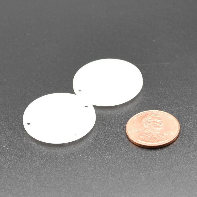 Magerial 41L Magnetic Coat Buttons 26mm/1â€ Invisible Hidden Sewing Button Nylon with Magnets Inside for Coat Jacket Suitcase Bag Windbreaker Pajamas FBM Shipment 6pcs (26mm, White) - Image 3
